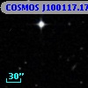COSMOS J100117.17+013105.8