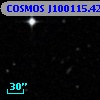 COSMOS J100115.42+013053.6