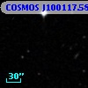 COSMOS J100117.58+013042.0