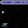 COSMOS J100126.17+013041.6