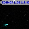 COSMOS J100117.40+013022.0
