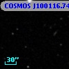 COSMOS J100116.74+013013.8