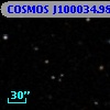 COSMOS J100034.98+013725.5