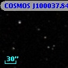 COSMOS J100037.84+013724.0