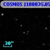 COSMOS J100035.05+013716.8