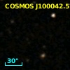 COSMOS J100042.57+013718.5