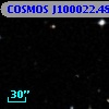COSMOS J100022.48+013720.1