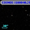 COSMOS J100040.29+013648.2