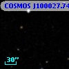 COSMOS J100027.74+013644.8