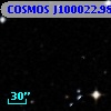 COSMOS J100022.98+013648.3