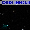 COSMOS J100029.49+013641.3