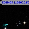 COSMOS J100022.62+013636.3