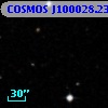 COSMOS J100028.23+013624.6