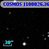 COSMOS J100026.36+013622.2