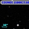 COSMOS J100027.80+013617.2