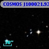 COSMOS J100021.92+013611.9