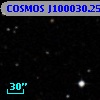COSMOS J100030.25+013611.4