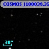 COSMOS J100038.35+013610.5
