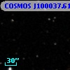 COSMOS J100037.61+013608.4