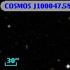 COSMOS J100047.58+013601.5