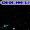 COSMOS J100041.44+013603.0