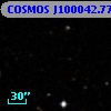 COSMOS J100042.77+013559.8
