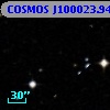 COSMOS J100023.94+013558.5