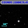 COSMOS J100028.47+013556.5
