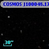 COSMOS J100048.17+013556.1
