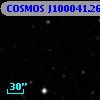 COSMOS J100041.26+013554.3