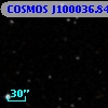 COSMOS J100036.84+013552.3