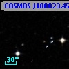 COSMOS J100023.45+013600.1