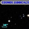 COSMOS J100024.25+013551.2