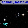 COSMOS J100022.46+013547.8