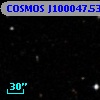 COSMOS J100047.53+013546.1