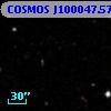 COSMOS J100047.57+013542.8