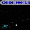 COSMOS J100042.43+013542.0