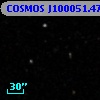 COSMOS J100051.47+013541.5
