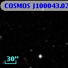 COSMOS J100043.02+013540.1