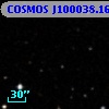COSMOS J100038.16+013534.6