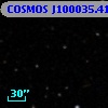 COSMOS J100035.41+013533.6