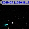 COSMOS J100041.17+013532.3