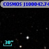 COSMOS J100042.74+013528.8
