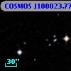 COSMOS J100023.77+013552.8