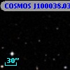 COSMOS J100038.03+013528.8