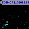 COSMOS J100038.88+013526.4