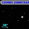 COSMOS J100029.68+013526.2