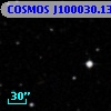 COSMOS J100030.13+013525.1