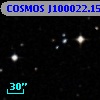 COSMOS J100022.15+013524.7