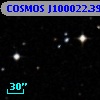 COSMOS J100022.39+013523.4